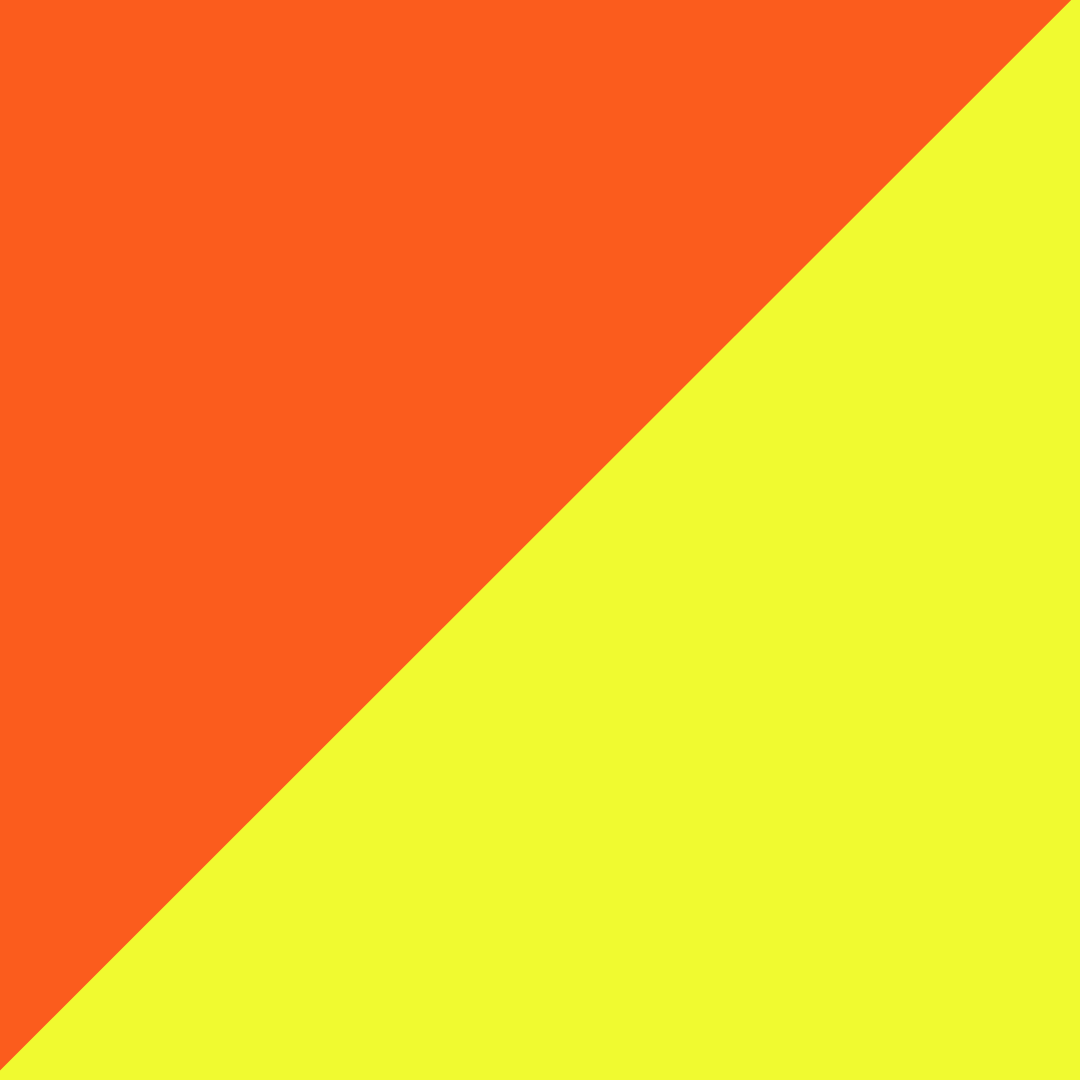 orange yoke/hi-vis yellow